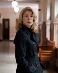 Rosamund Pike face à Christian Bale dans The Deep Blue Good-by
