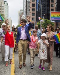 Quand Justin Trudeau fait passer des messages avec ses chaussettes