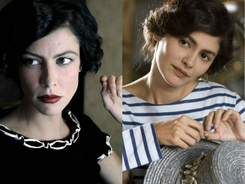 Anna Mouglalis et Audrey Tautou pour Coco Chanel Anna Mouglalis et Audrey Tautou pour Coco Chanel