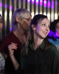 Audrey Lamy avait "peur" d'être comparée à sa soeur Alexandra