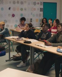 La Vie scolaire a suscité des vocations d'acteur chez des jeunes de Saint-Denis