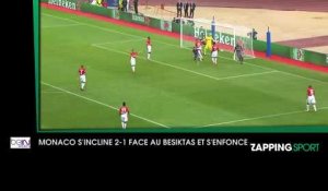 Zap sport du 18 octobre: L'AS Monaco s'incline 2-1 face au Besiktas Istanbul