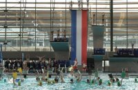 JO-2024: inauguration du Centre aquatique olympique de Saint-Denis