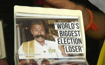 Inde: champion des échecs électoraux, un candidat prépare sa prochaine défaite