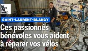 L’atelier Soignons les biclous a un nouveau local à Saint-Laurent-Blangy