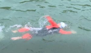 Une course de nage en eau libre dans la Seine, un an après les JO de Paris