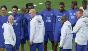 Foot: premier vrai test en Belgique pour les Bleus de Zidane