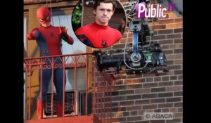 Tom Holland : En plein tournage le nouveau Spider-Man à la pression !