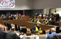 Les Gilets jaunes s'invitent à la conférence des maires de l'Agglo