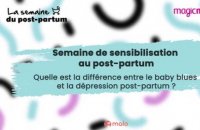 Quelle différence entre le baby blues et la dépression post-partum ?