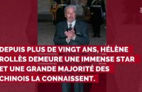 PHOTOS. Hélène Rollès radieuse et stylée pour une réception à l'Élysée en présen...