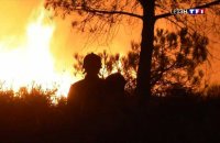 Feu de forêt : une nuit d'enfer à Martigues