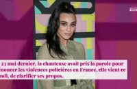 Camélia Jordana : après la polémique, elle clarifie ses propos sur la police