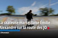 La skateuse marseillaise Émilie Alexandre sur la route des JO