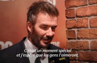 Beckham parmi les stars à la première du documentaire "99" sur le triplé de Manchester United