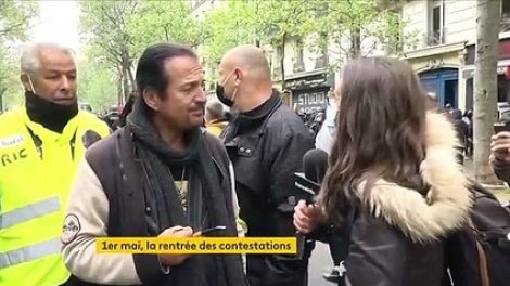 Après la manifestation du 1er Mai à Paris, Francis Lalanne affirme : "Je le dis haut et fort : la France a sombré dans la dictature"