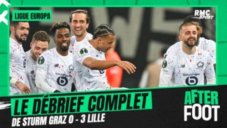 Résumé : Lille (Q) 1-1 Sturm Graz - Conference League (8e de finale retour