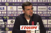 Carles Martinez Novell : « La défaite n'est jamais agréable » - Foot - L1 - Toulouse
