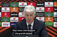 Atalanta - Gasperini : "Ne pas penser une seule seconde au 3-0 du match aller"