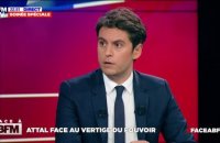 Gabriel Attal: "J'ai été passionné par ces fonctions de ministre de l'Éducation nationale et de la Jeunesse"