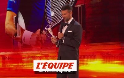 Novak Djokovic élu sportif de l'année - Tennis - Trophée Laureus