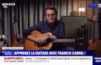 Francis Cabrel explique comment il joue à la guitare dans des tutos sur Youtube