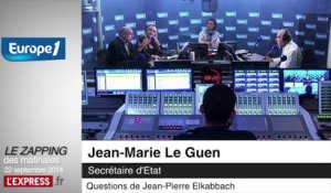 Sarkozy: "Il n'a pas changé, tant mieux", s'amuse Marine Le Pen