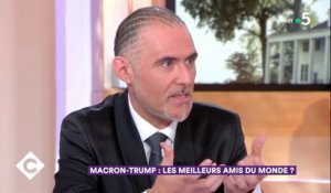 Macron - Trump : les meilleurs amis du monde ? - C à Vous - 23/04/2018