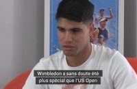 ATP - Alcaraz : "Wimbledon a sans doute été plus spécial que l'US Open"