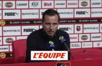 Stéphan : « On ne peut pas accepter de perdre de cette manière » - Foot - L1 - Rennes