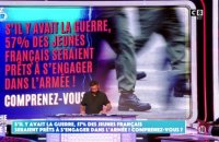 S’il y avait la guerre, 57% des jeunes Français seraient prêts à s’engager dans l’armée