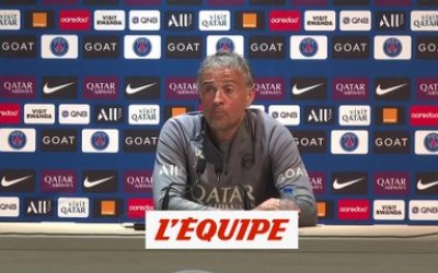 L. Enrique : «Avec notre effectif et notre budget, le titre c'est une obligation» - Foot - L1 - PSG