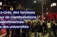 États-Unis: des tensions autour de manifestations propalestiniennes dans des universités