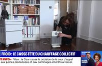 Chauffage collectif: face à la baisse des températures, de nombreux habitants d'immeubles sont contraints de ressortir les chauffages d'appoint