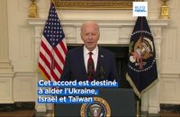 Biden signe un accord d'aide de 95 milliards de dollars attendu pour l'Ukraine
