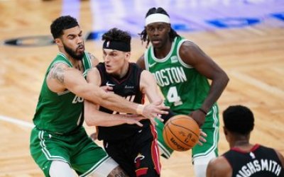 NBA : le Heat prend feu à Boston sans Butler et récupère l'avantage du terrain
