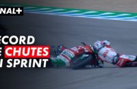Scénario fou en Course Sprint : 14 chutes - Grand Prix d'Espagne - MotoGP