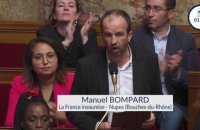 "Quand allez-vous cesser de défigurer la France?": Manuel Bompard (LFI) interpelle Gabriel Attal à l'Assemblée nationale