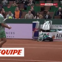 Hugo Gaston solide pour sa première - Tennis - Open du Pays d'Aix