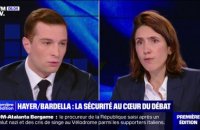 Européennes: ce qu'il faut retenir du débat entre Jordan Bardella et Valérie Hayer sur BFMTV