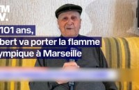 Albert Corrieri, Marseillais de 101 ans, va porter la flamme olympique à Marseille