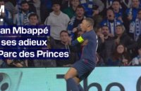 Kylian Mbappé a fait ses adieux au Paris Saint-Germain au Parc des Princes ce dimanche 12 mai