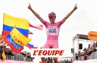 Tadej Pogacar s'envole vers une victoire au Giro - Cyclisme - Giro