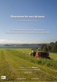 Affiche de Bienvenue les vers de terre