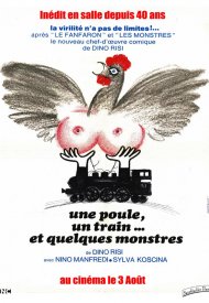 Affiche de Une Poule, un train et quelques monstres