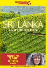 Affiche de Connaissance du Monde : Sri Lanka, la route des thés