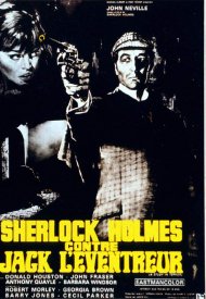 Affiche de Sherlock Holmes contre Jack l'Eventreur