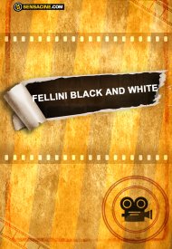 Affiche de Fellini Black and White
