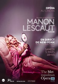 Affiche de Manon Lescaut (Pathé Live)