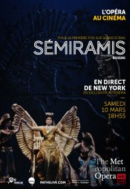 Affiche de Sémiramis (Met-Pathé Live)